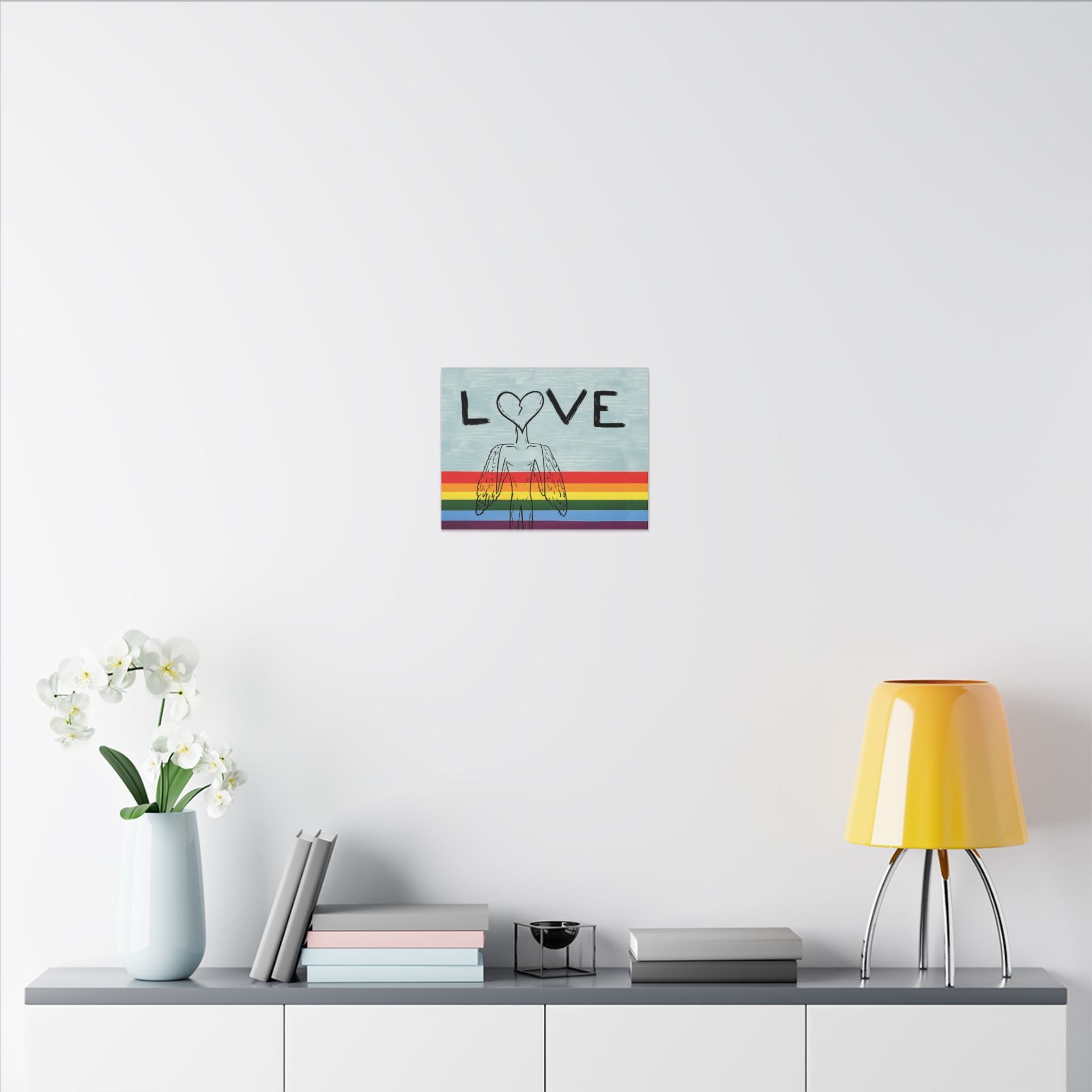 Pride LOVE — Canvas