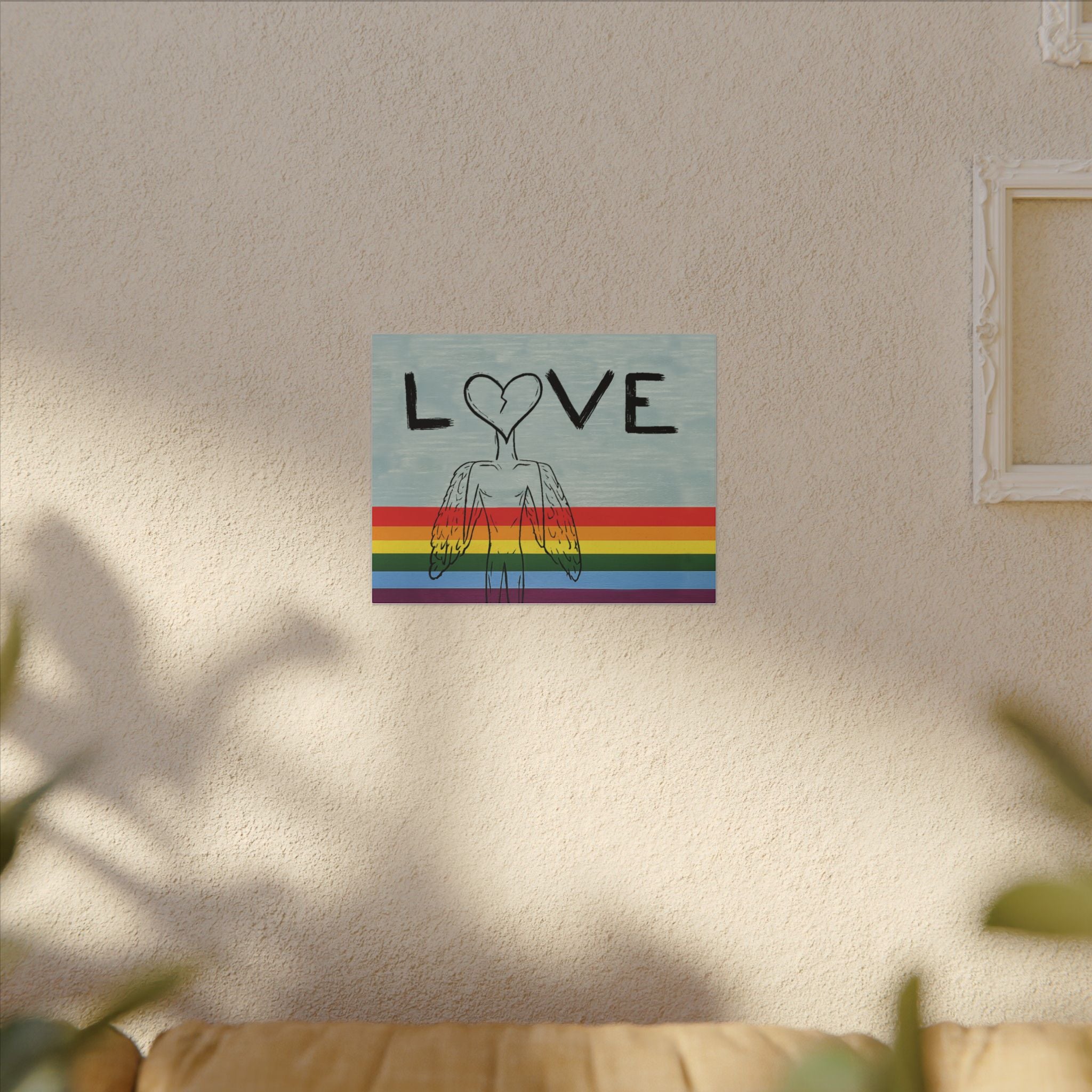 Pride LOVE — Canvas