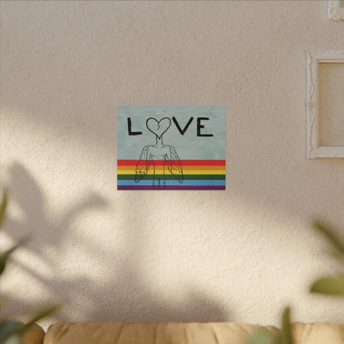 Pride LOVE — Canvas