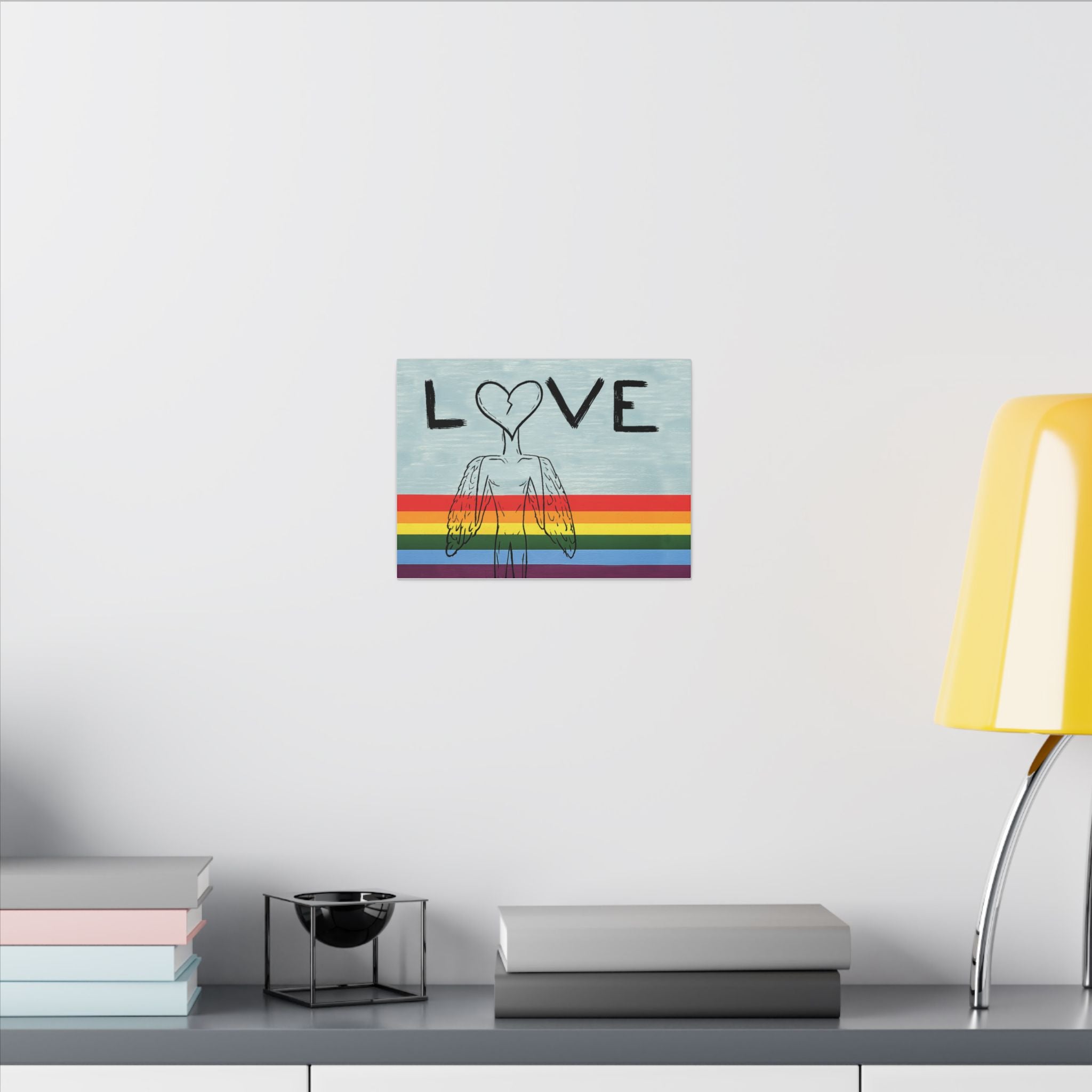 Pride LOVE — Canvas