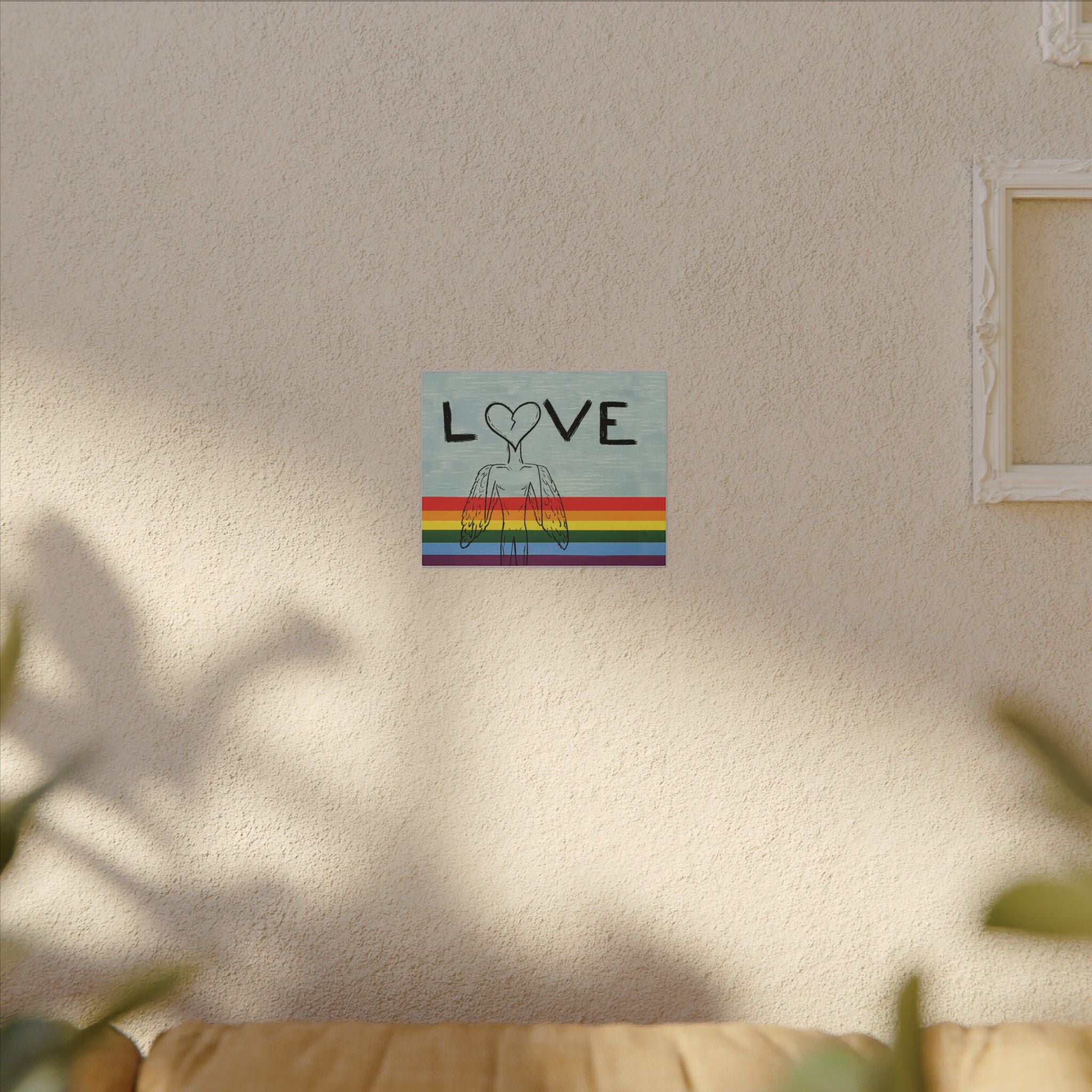 Pride LOVE — Canvas