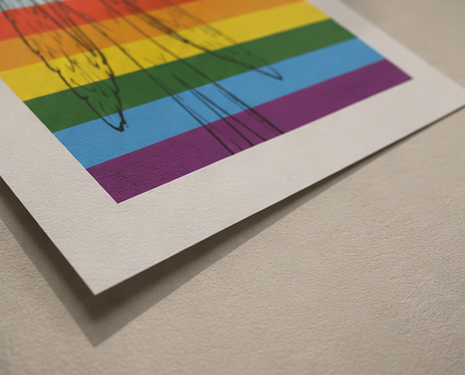 Pride LOVE — Fine Art Giclée Poster | 8 × 10"